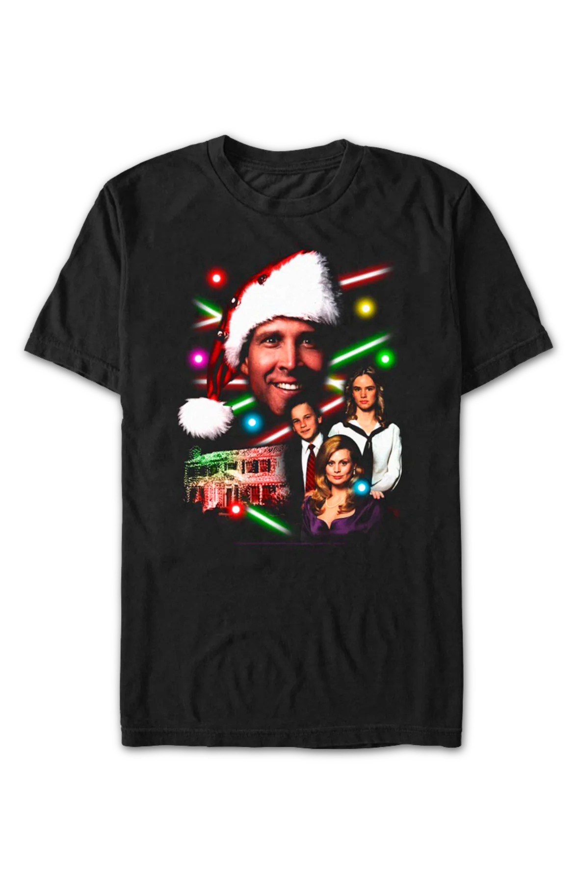 Retro Griswold Family Portrait Christmas Vacation T-Shirt - Image 2
