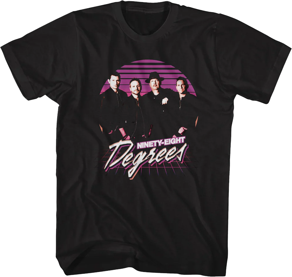 Retro Group Shot 98 Degrees T-Shirt