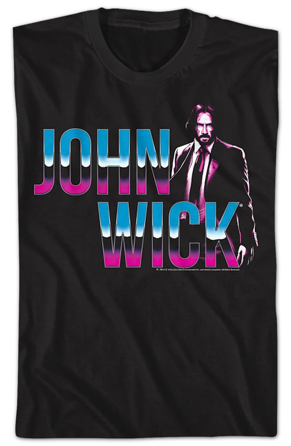 Retro John Wick T-Shirt - Image 2