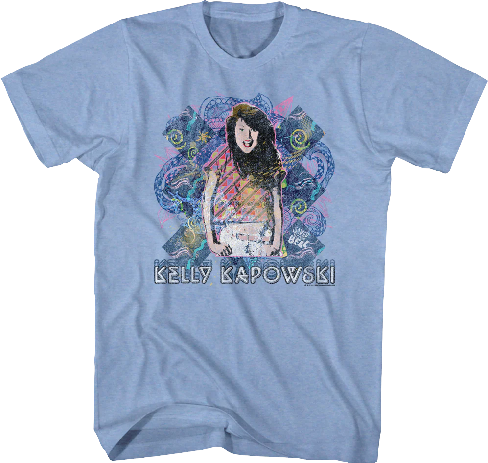 Retro Kelly Kapowski Saved By The Bell T-Shirt