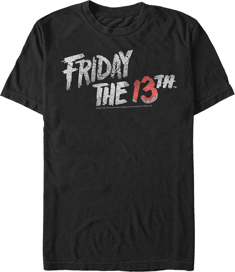 Retro Logo Friday the 13th T-Shirt