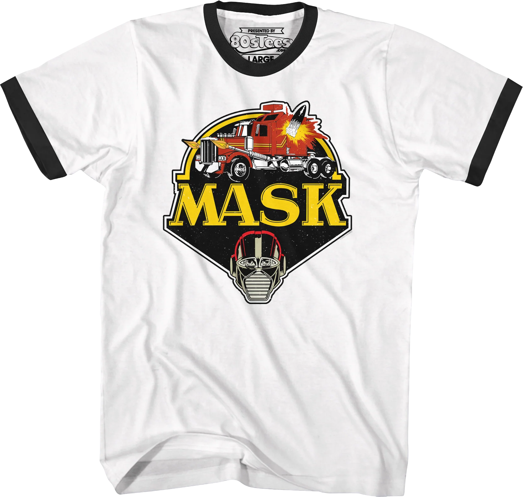 Retro Logo MASK Ringer Shirt