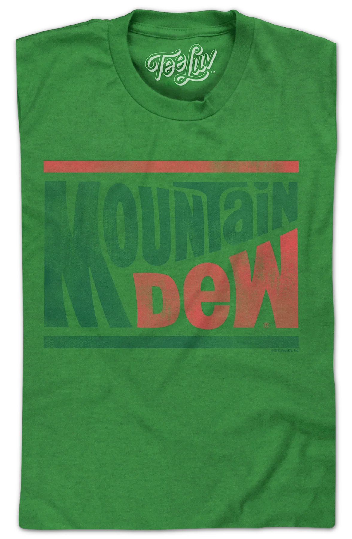 Retro Logo Mountain Dew T-Shirt - Image 2