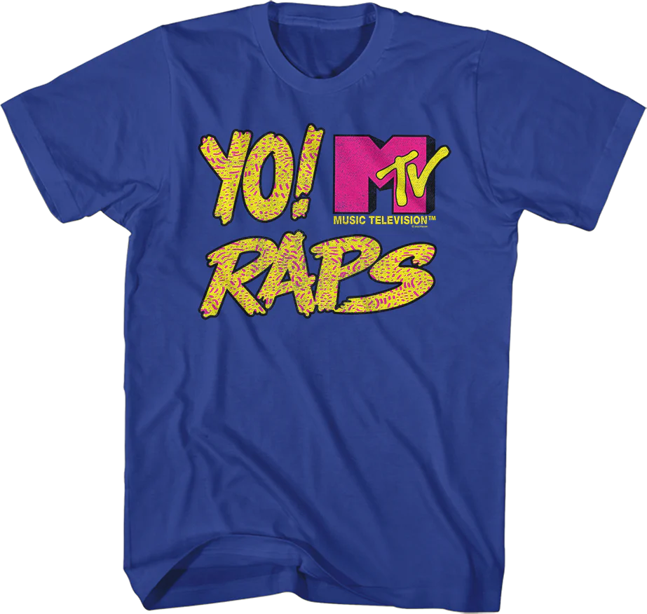 Retro Logo Yo! MTV Raps T-Shirt