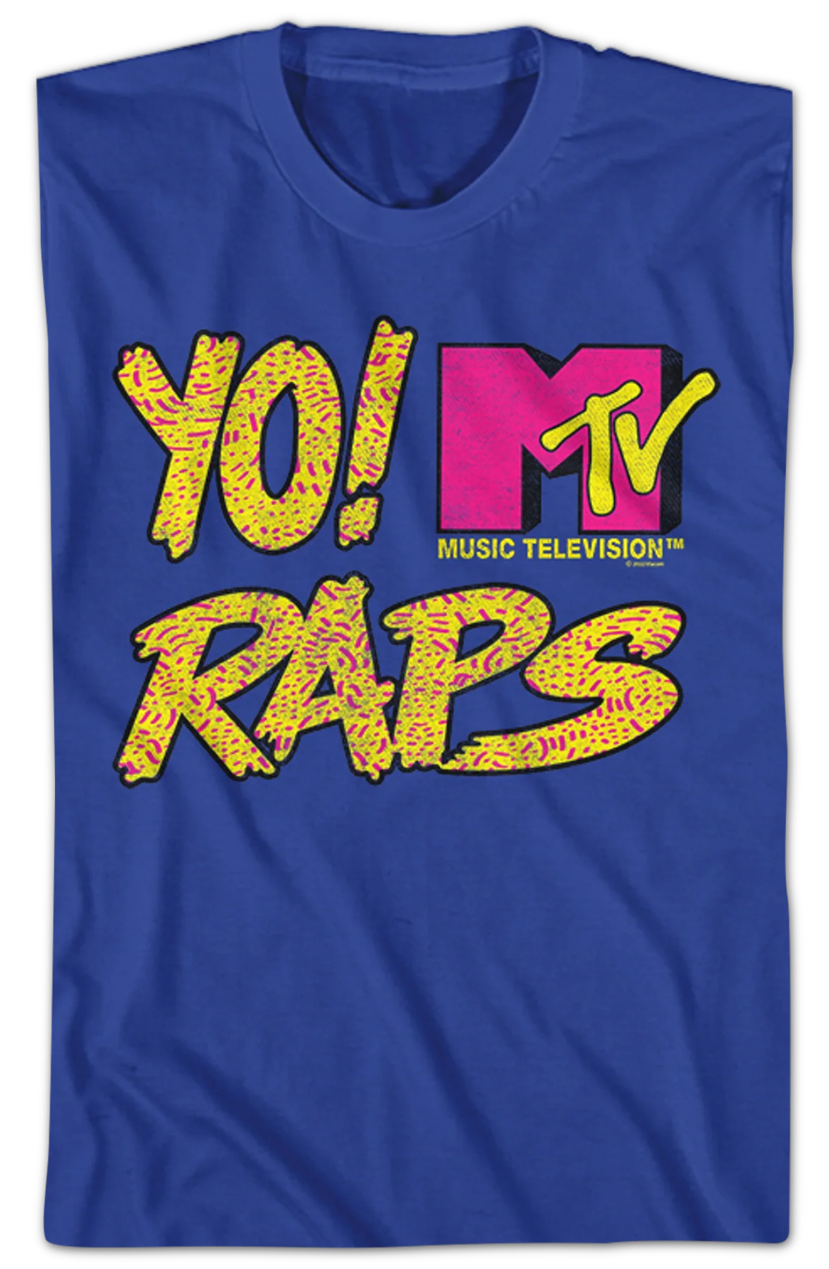 Retro Logo Yo! MTV Raps T-Shirt - Image 2