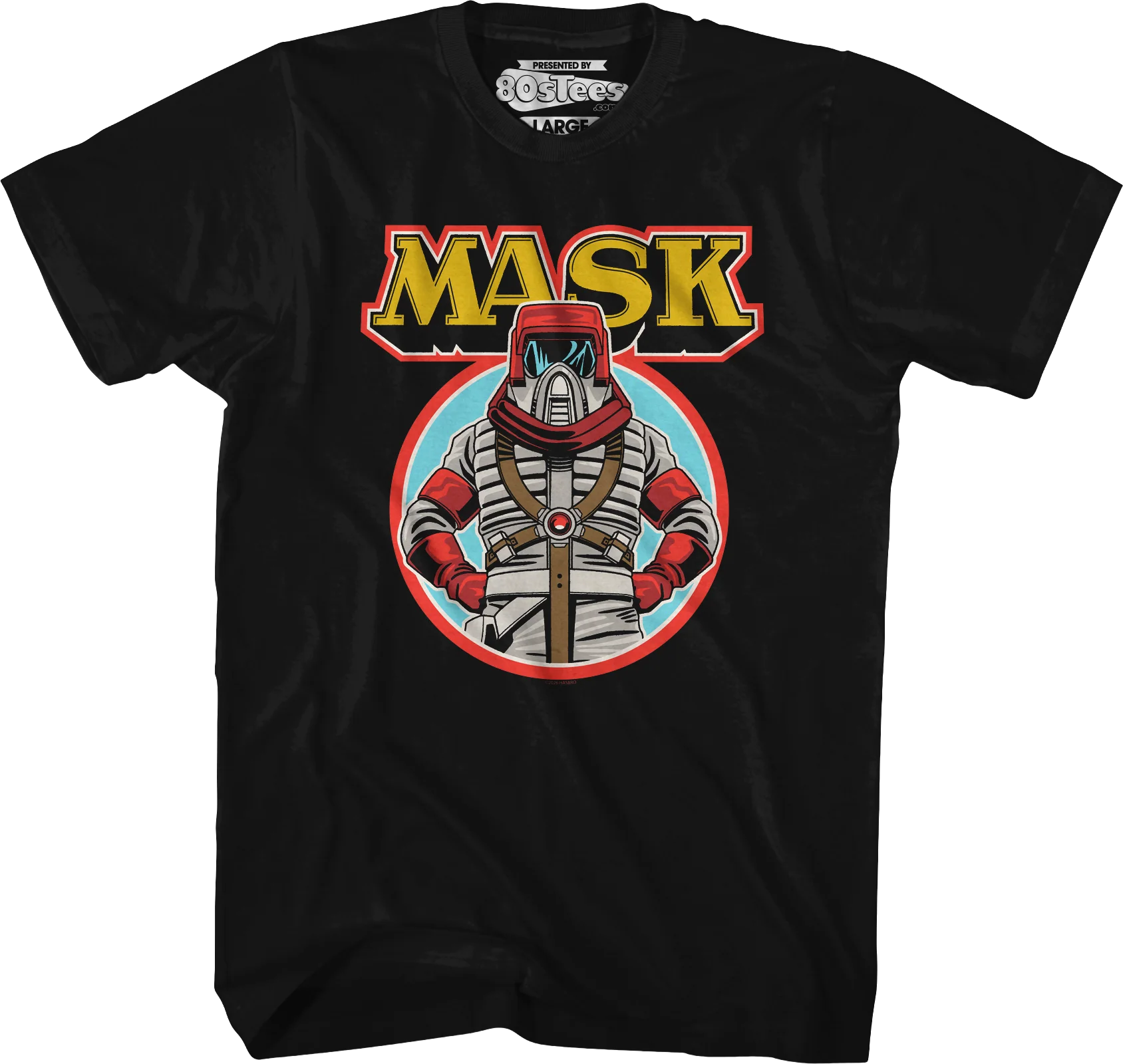 Retro Matt Trakker Circle MASK T-Shirt