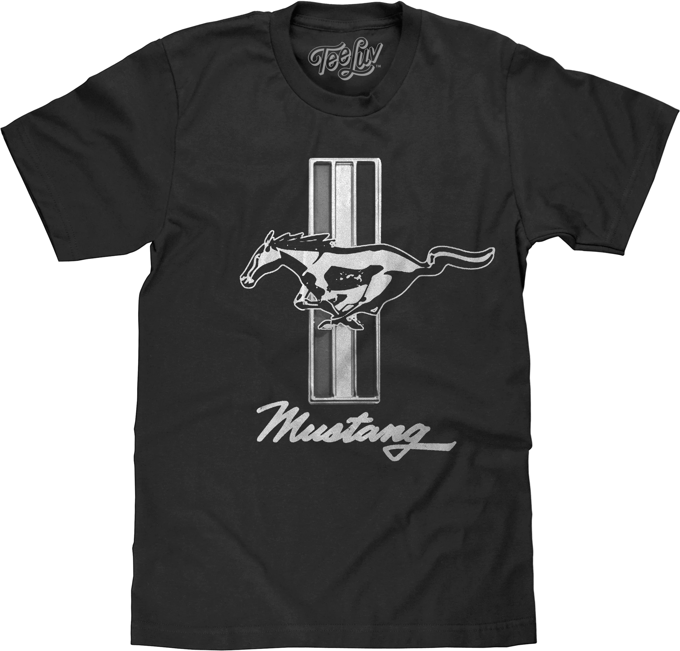 Retro Mustang Logo Ford T-Shirt