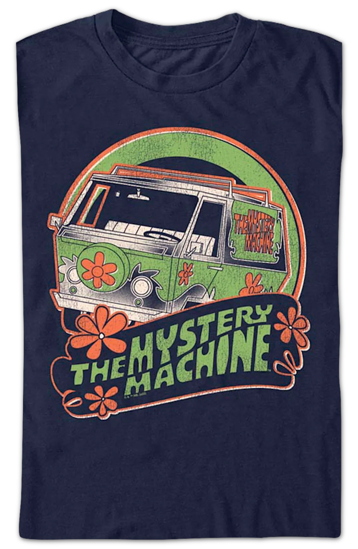 Retro Mystery Machine Logo Scooby-Doo T-Shirt - Image 2
