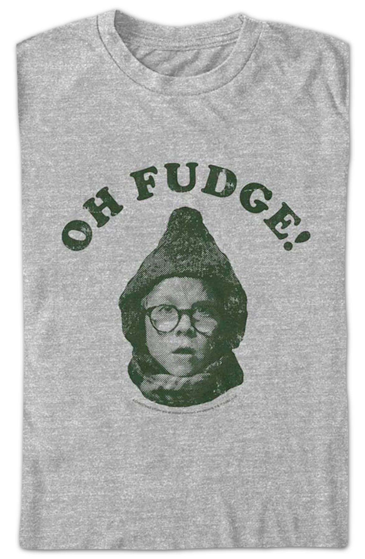 Retro Oh Fudge Christmas Story T-Shirt - Image 2