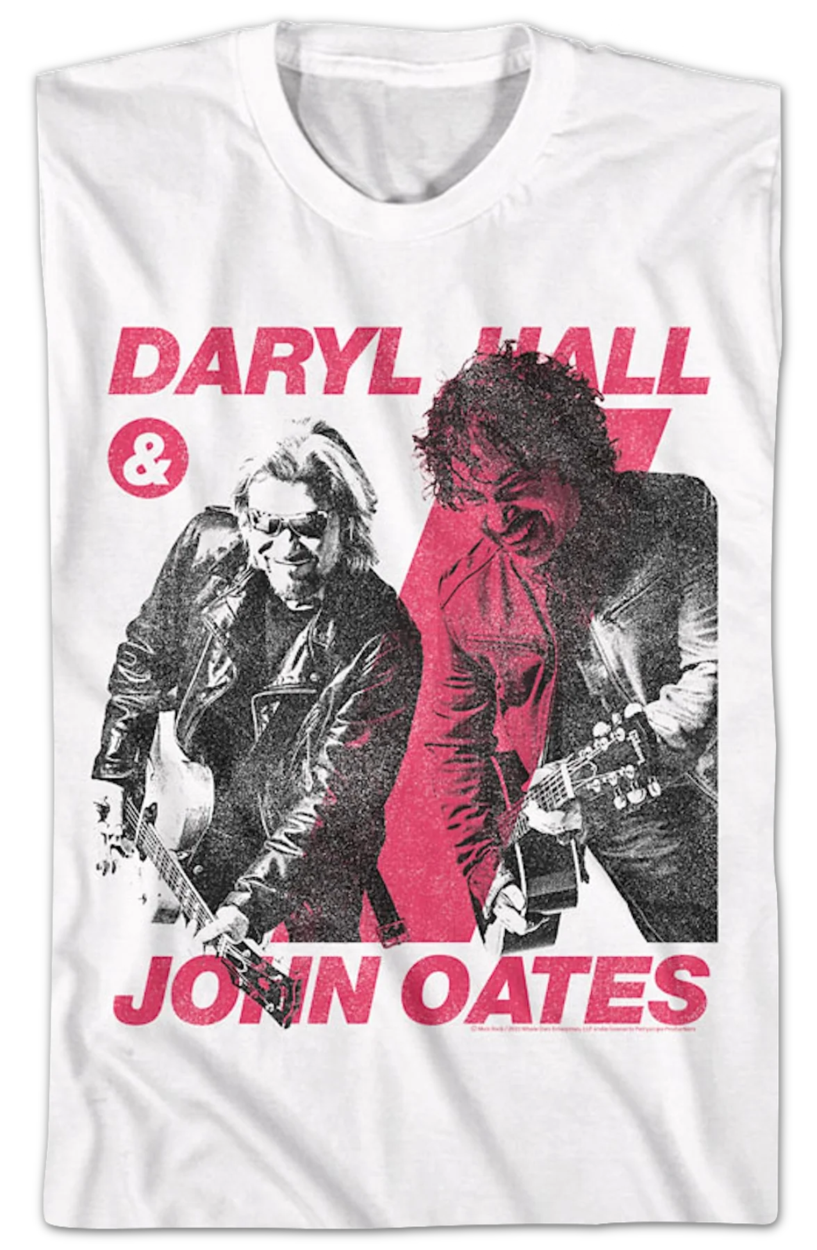 Retro Photo Stripe Hall & Oates T-Shirt - Image 2
