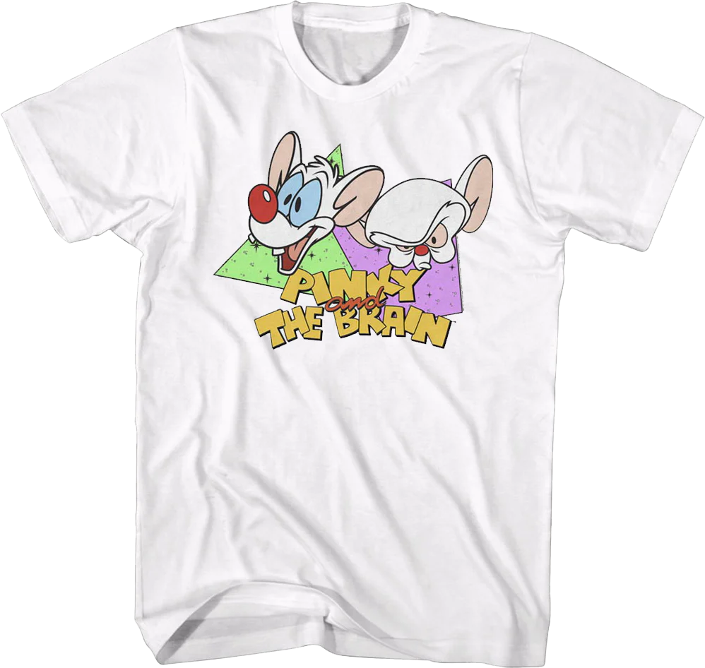 Retro Pinky and the Brain T-Shirt