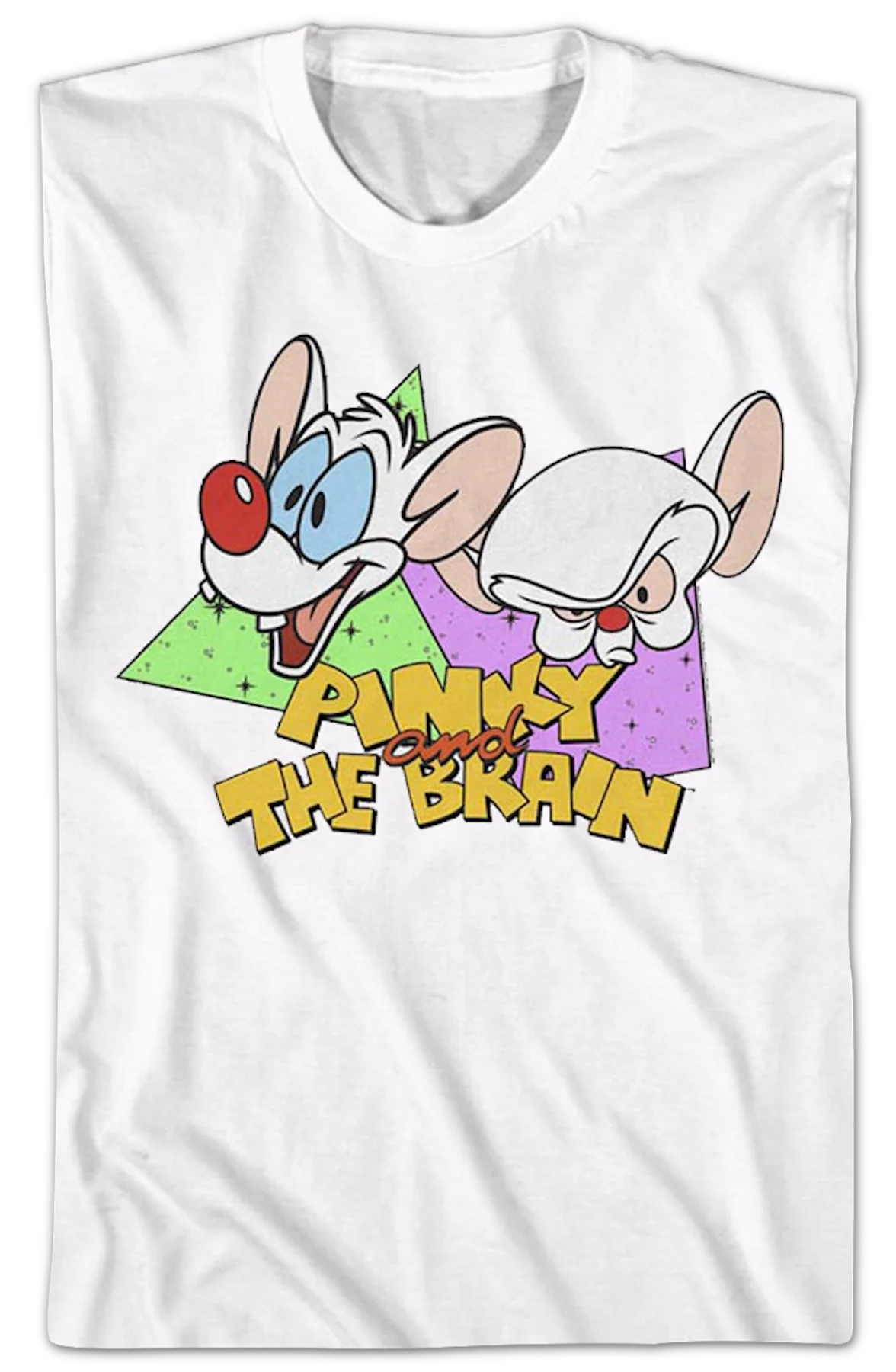 Retro Pinky and the Brain T-Shirt - Image 2