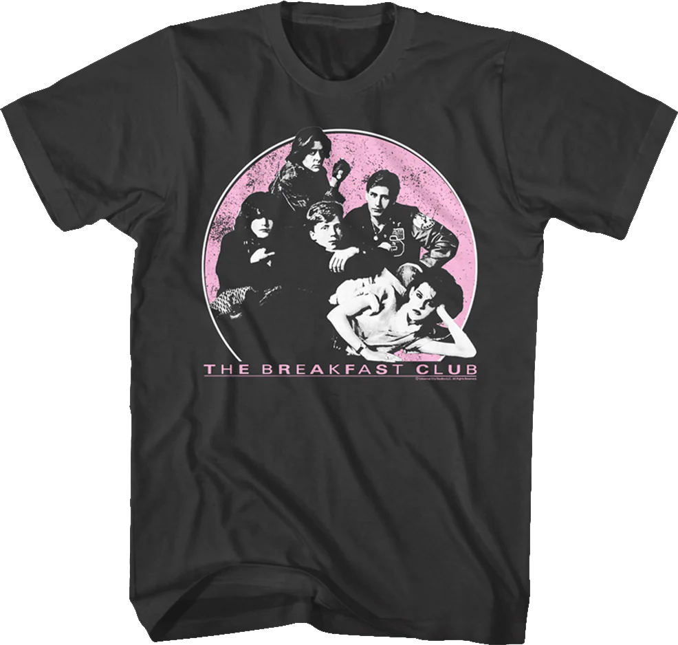 Retro Poster Breakfast Club T-Shirt