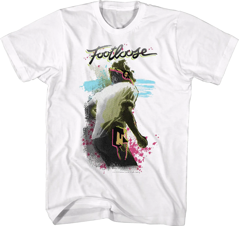 Retro Poster Footloose T-Shirt