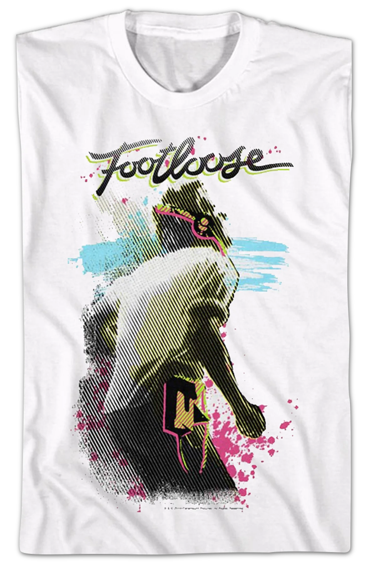 Retro Poster Footloose T-Shirt - Image 2