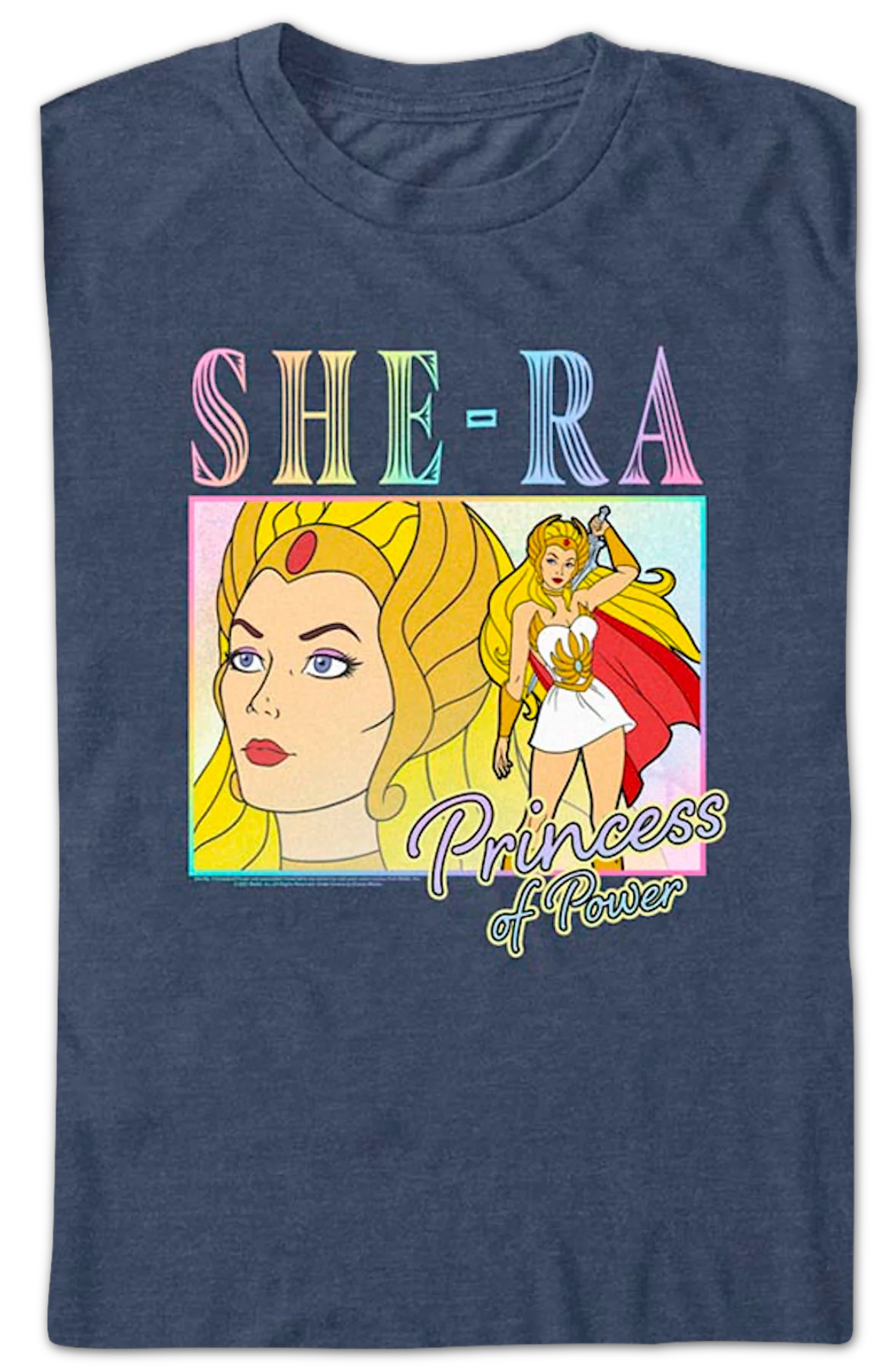 Retro Princess She-Ra Masters of the Universe T-Shirt - Image 2