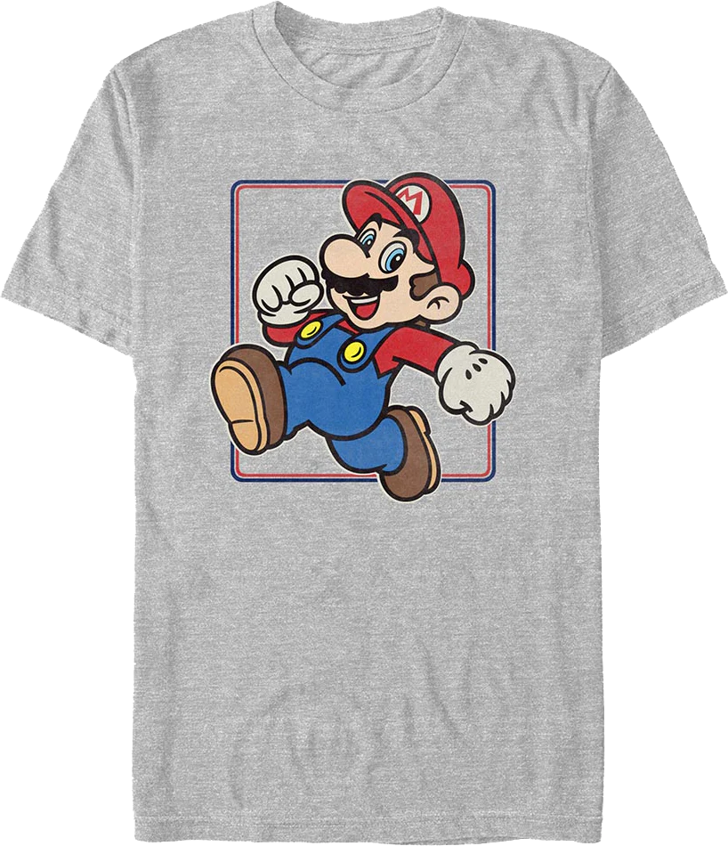 Retro Run Super Mario Bros. Nintendo T-Shirt