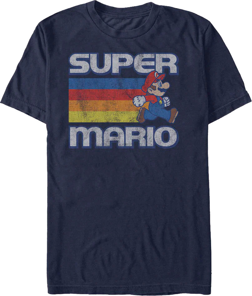 Retro Running Super Mario Bros. T-Shirt