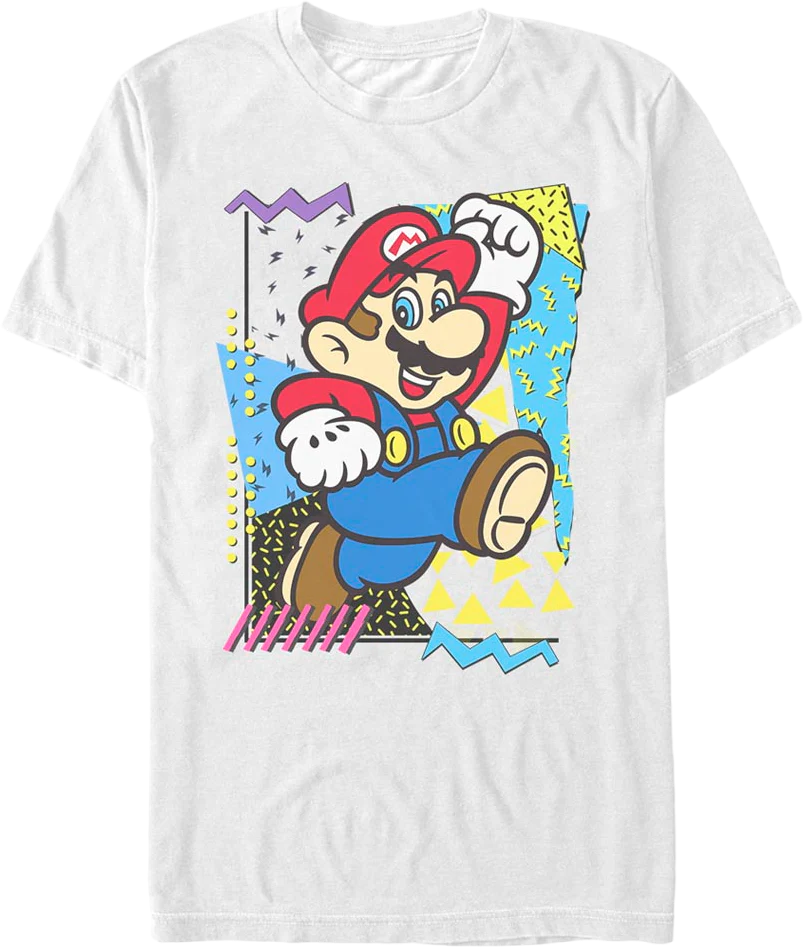Retro Shapes Super Mario Bros. T-Shirt