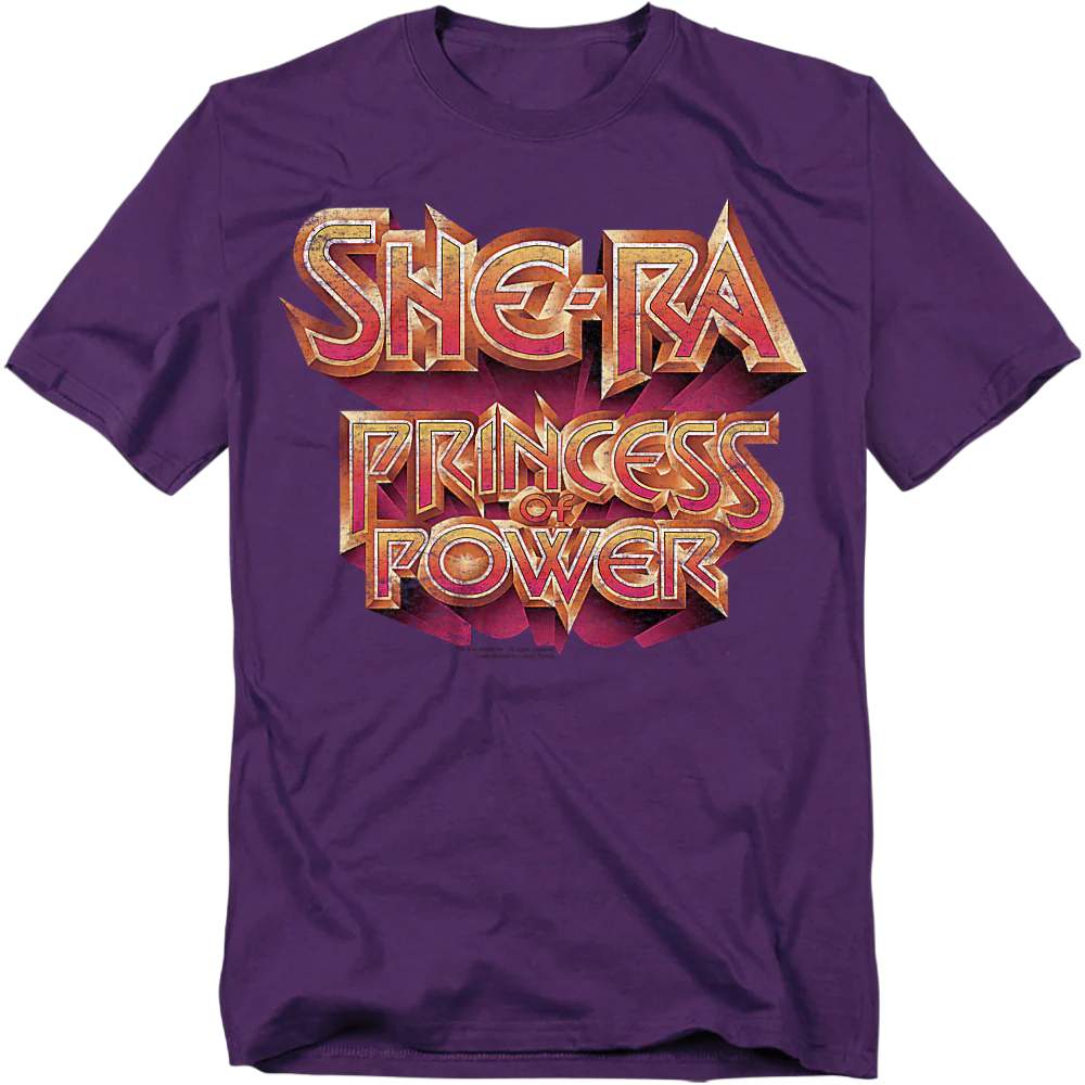 Retro She-Ra Princess of Power Masters of the Universe T-Shirt - Image 2