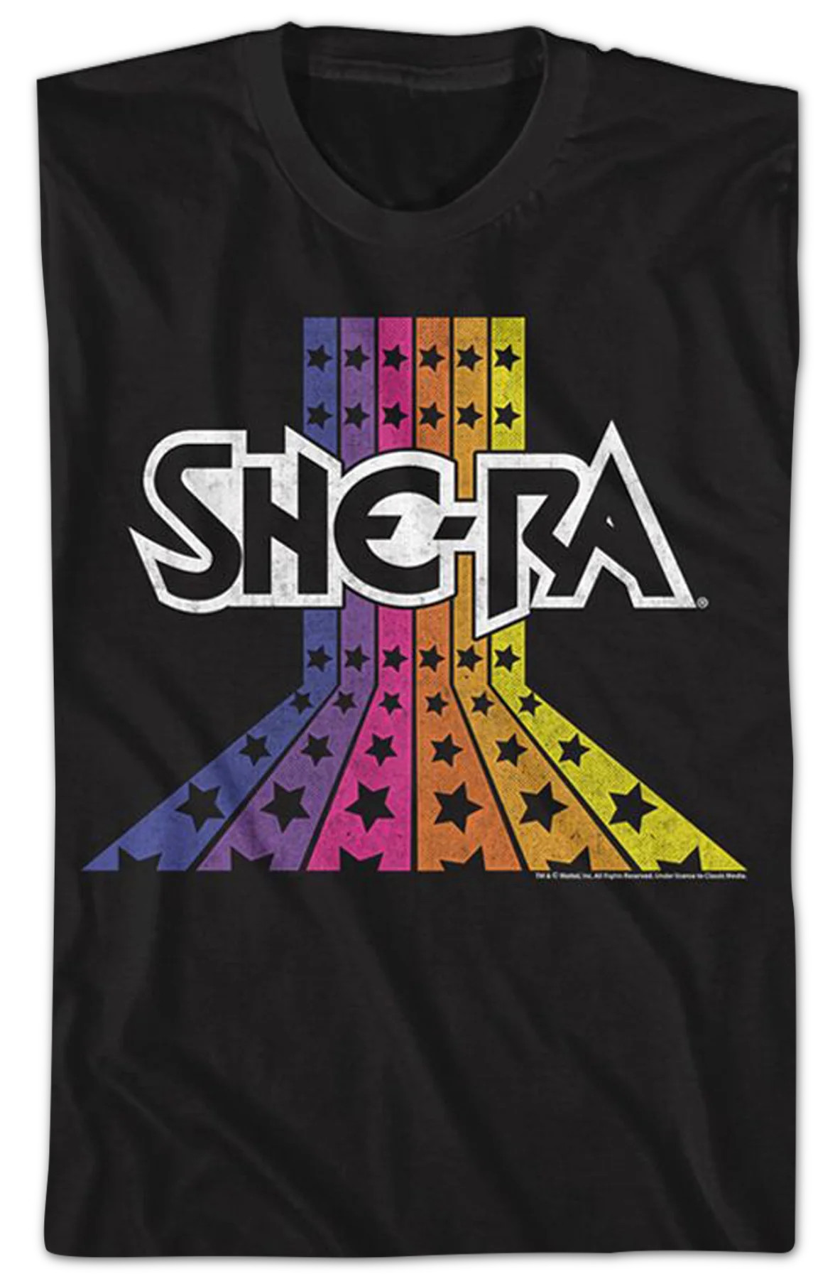 Retro She-Ra Stars Masters of the Universe T-Shirt - Image 2