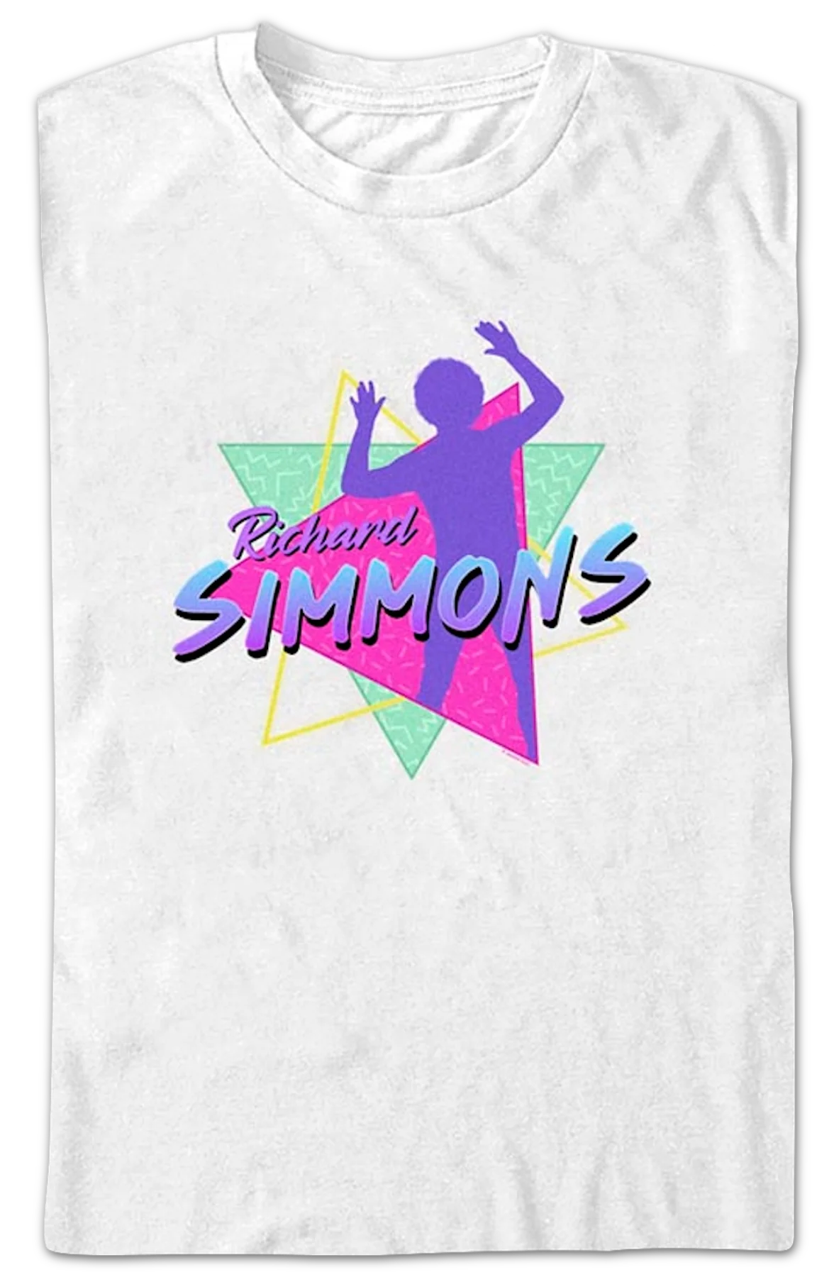 Retro Silhouette Richard Simmons T-Shirt - Image 2