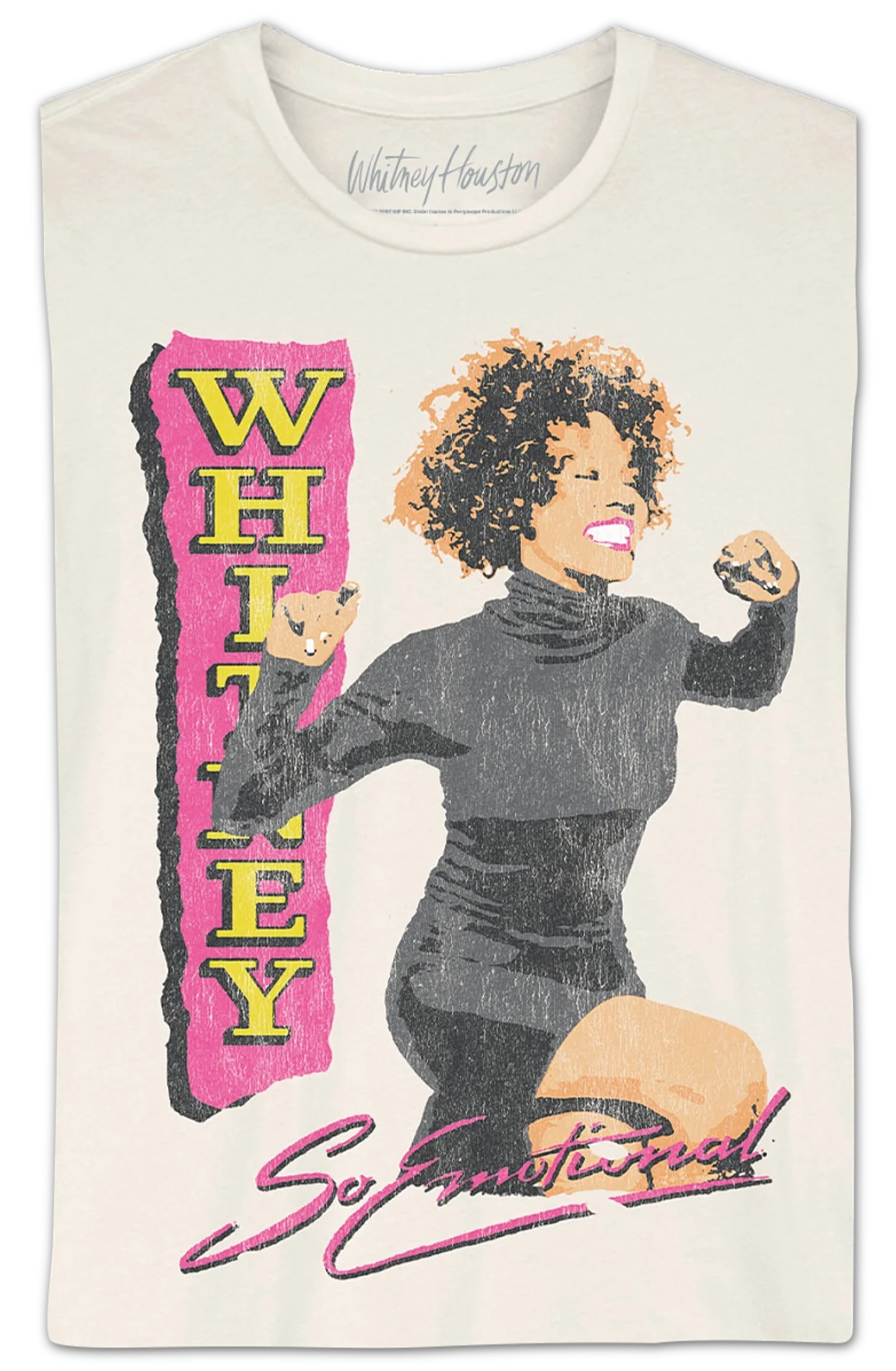 Retro So Emotional Whitney Houston T-Shirt - Image 2