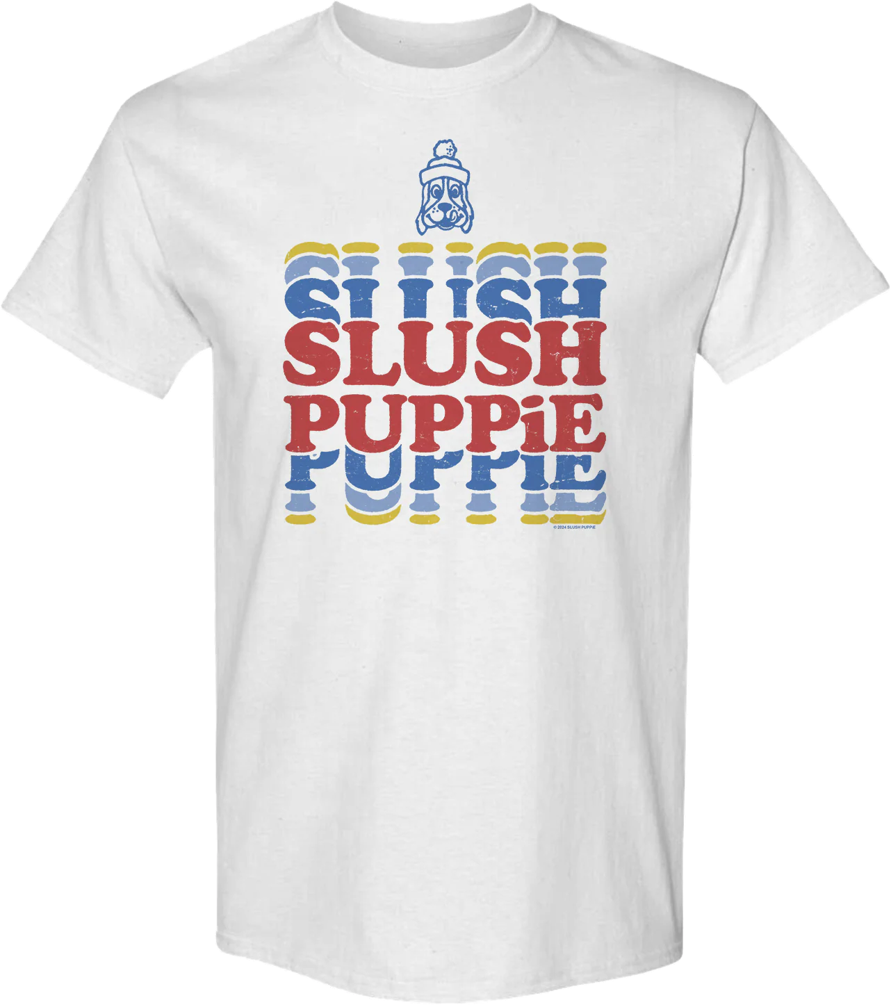 Retro Stacked Logo Slush Puppie T-Shirt