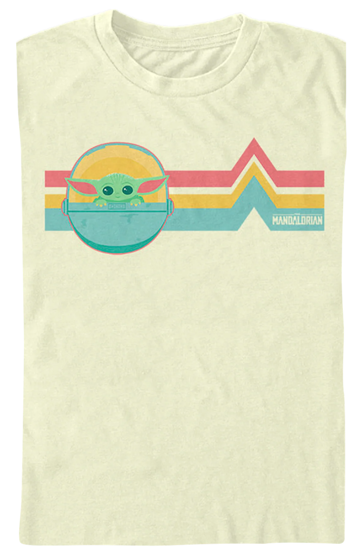 Retro The Child Star Wars The Mandalorian T-Shirt - Image 2
