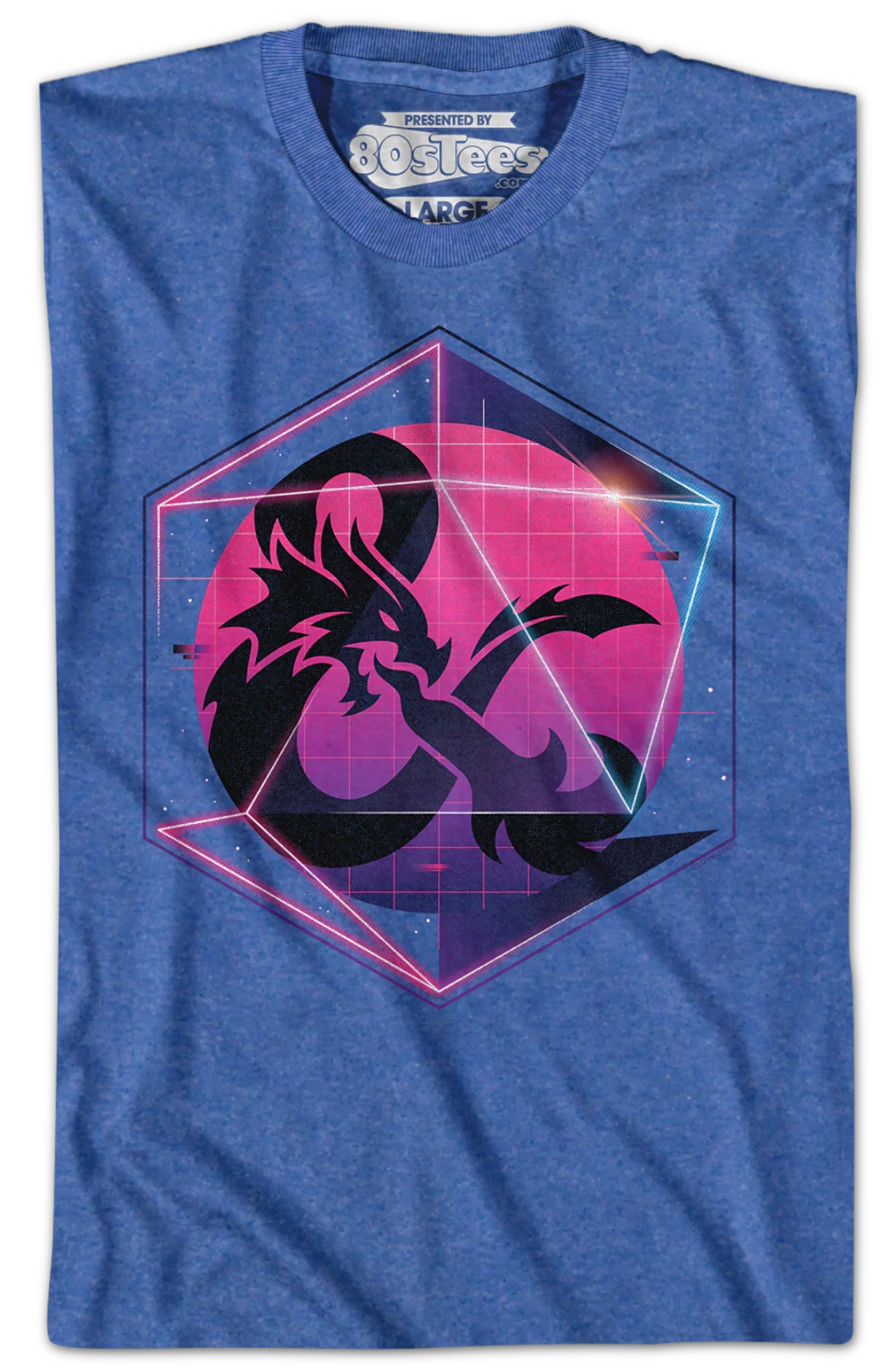 Retro Time Continuum Dungeons & Dragons T-Shirt - Image 2