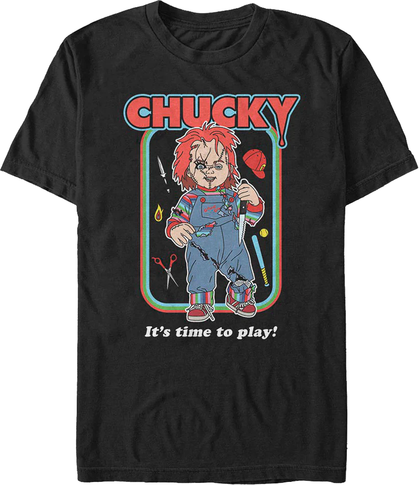 Retro Time To Play Child's Play T-Shirt