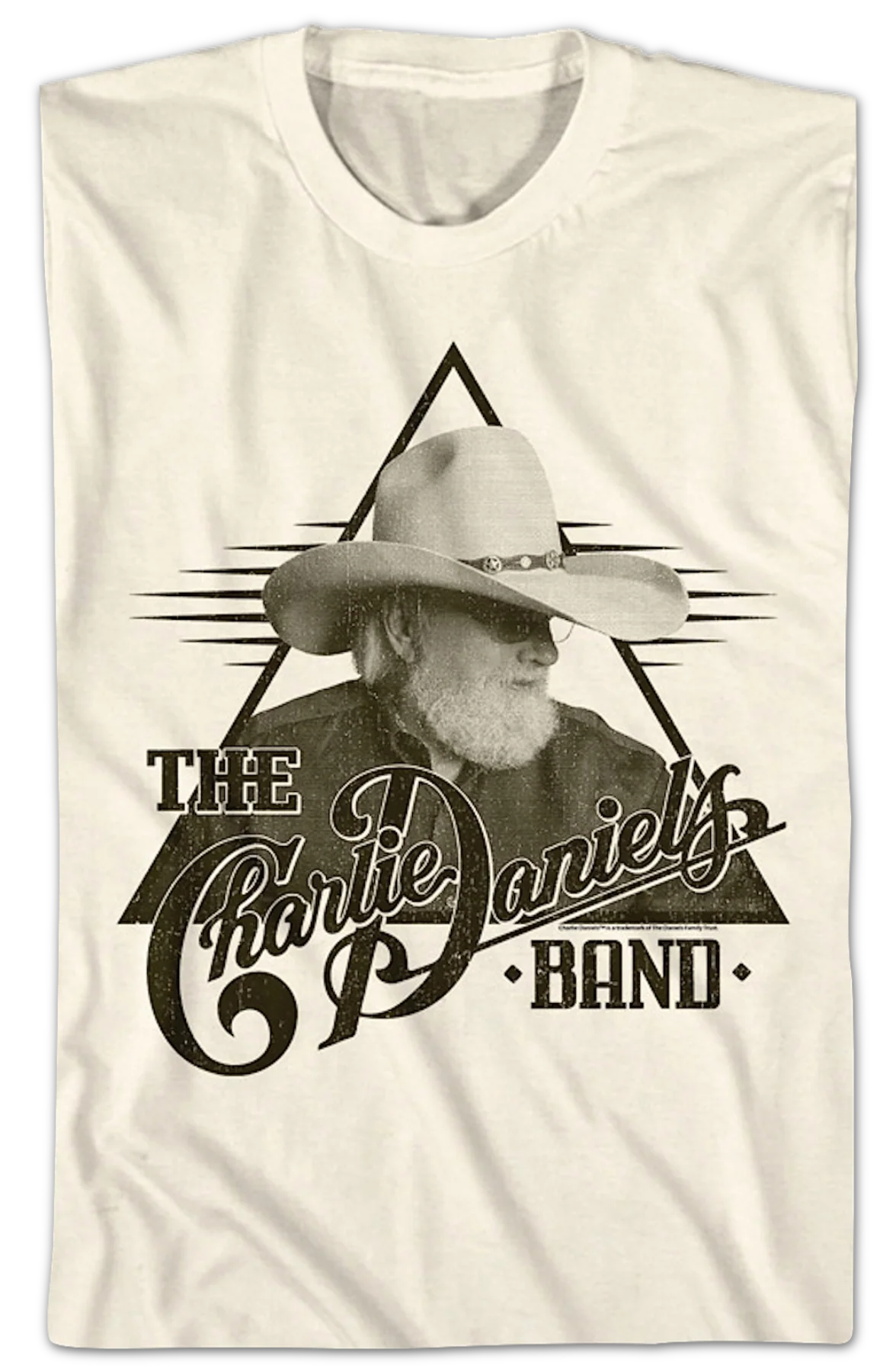 Retro Triangle Charlie Daniels Band T-Shirt - Image 2