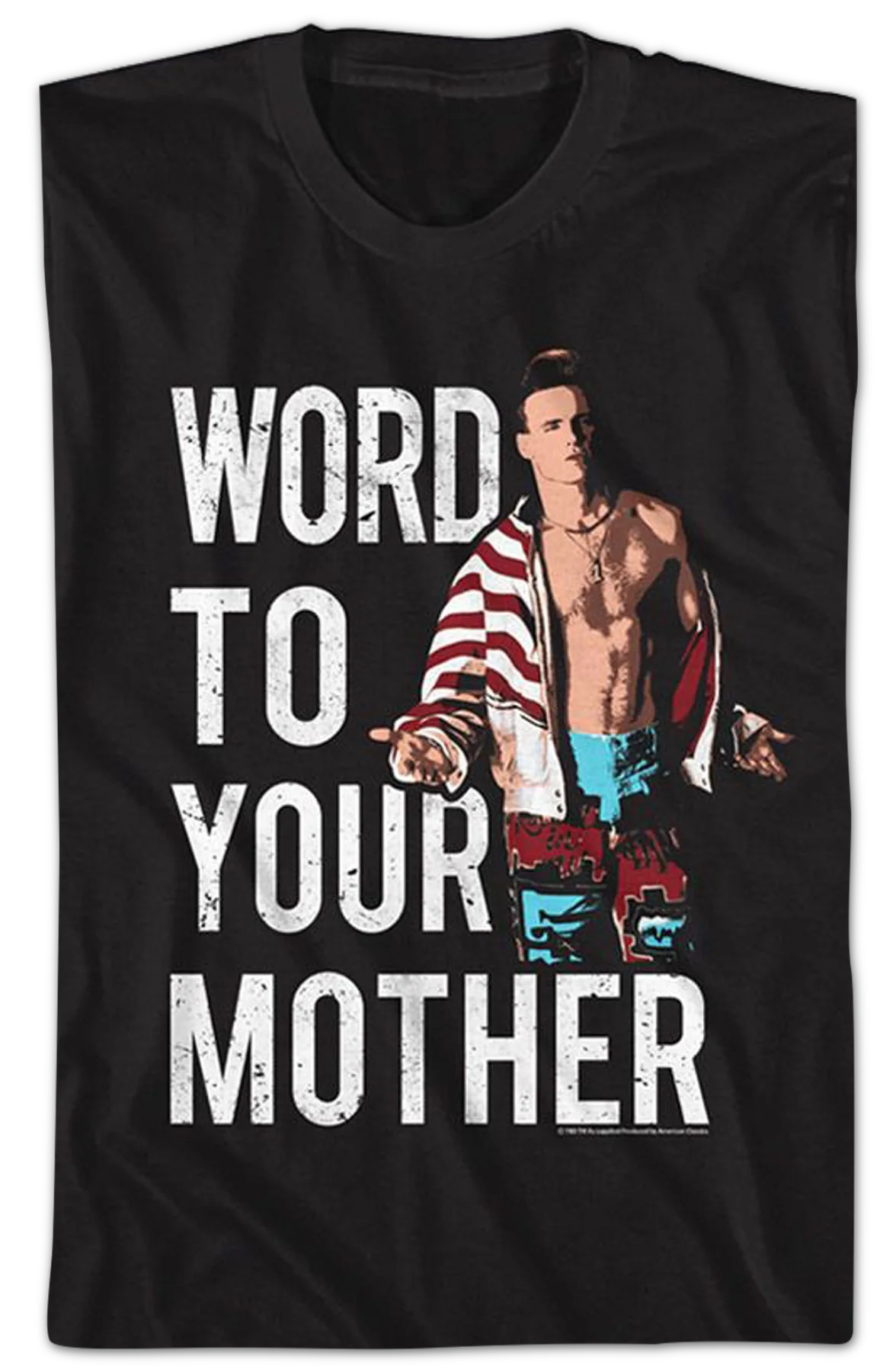 Retro Word To Your Mother Vanilla Ice T-Shirt - Image 2