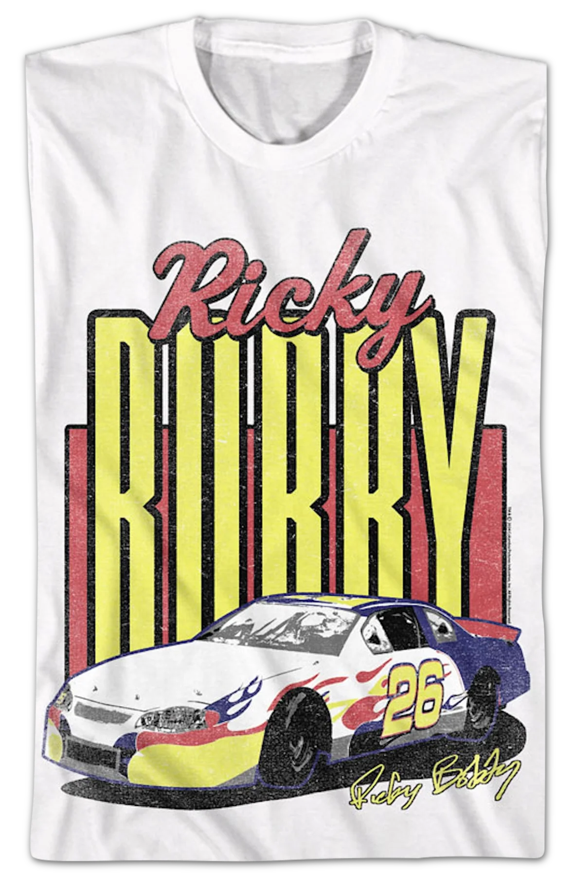 Ricky Bobby Autograph Talladega Nights T-Shirt - Image 2