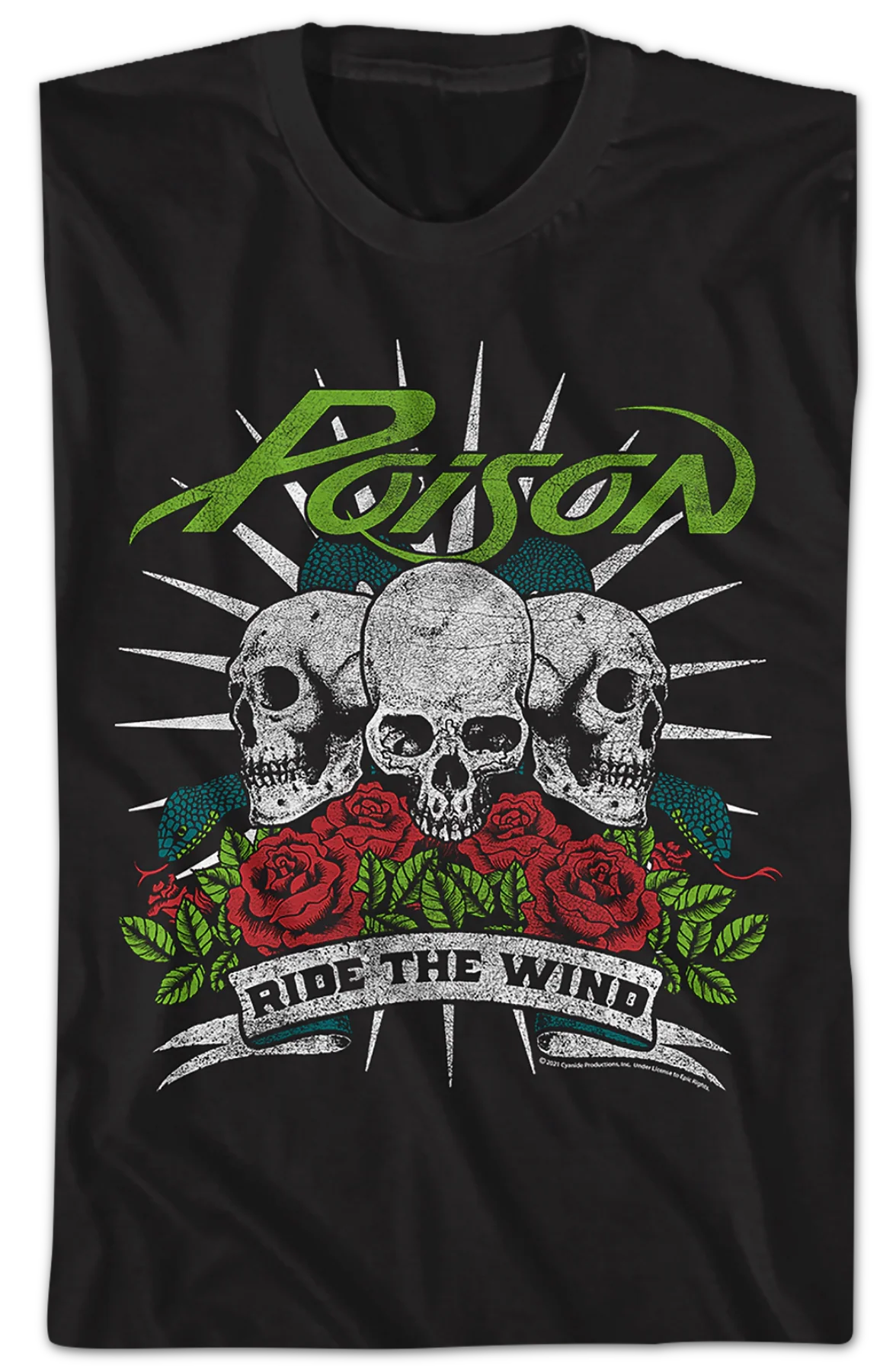 Ride The Wind Poison T-Shirt - Image 2