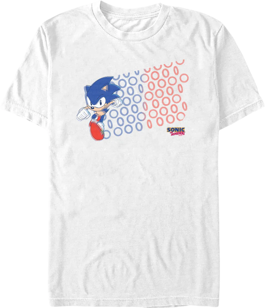 Rings Sonic The Hedgehog T-Shirt