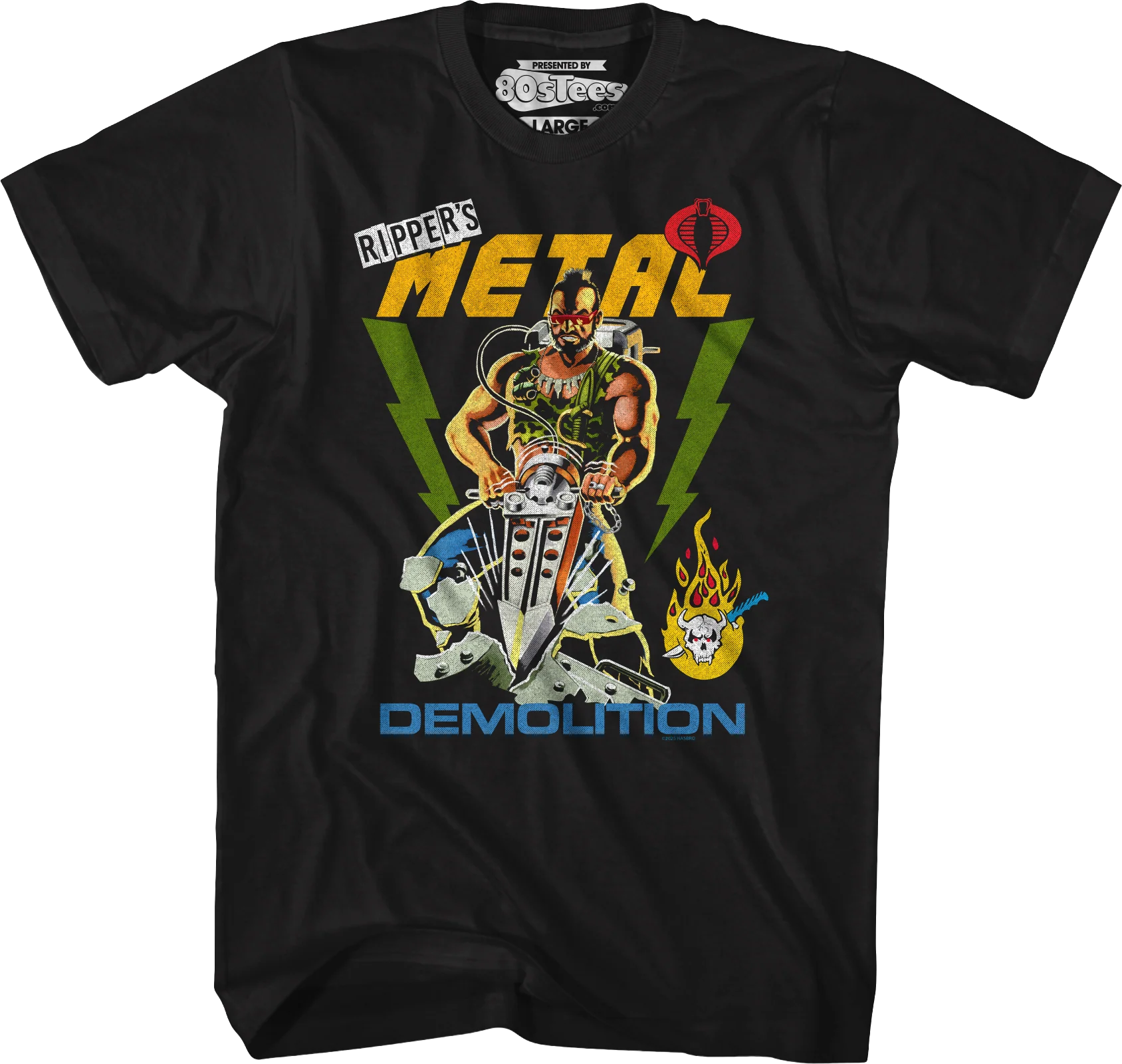 Ripper's Metal Demolition GI Joe T-Shirt