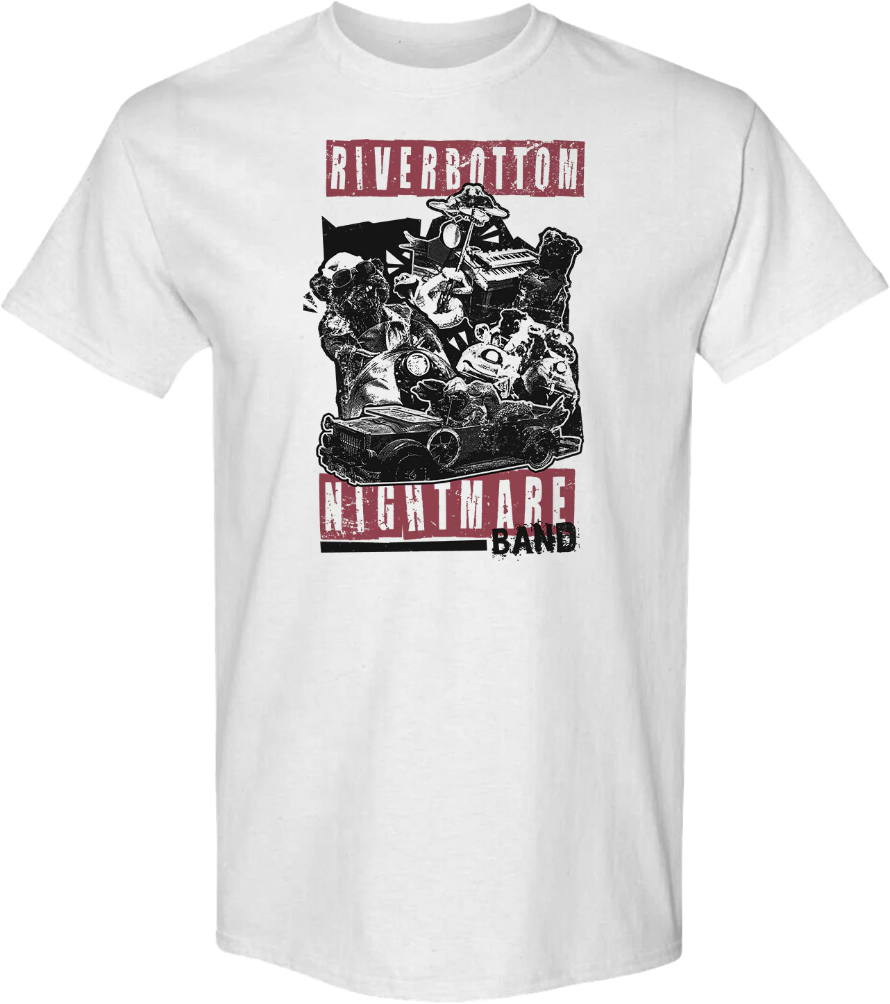 Riverbottom Nightmare Band Emmet Otter T-Shirt