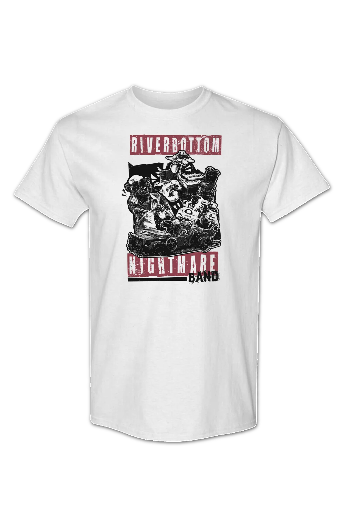 Riverbottom Nightmare Band Emmet Otter T-Shirt - Image 2