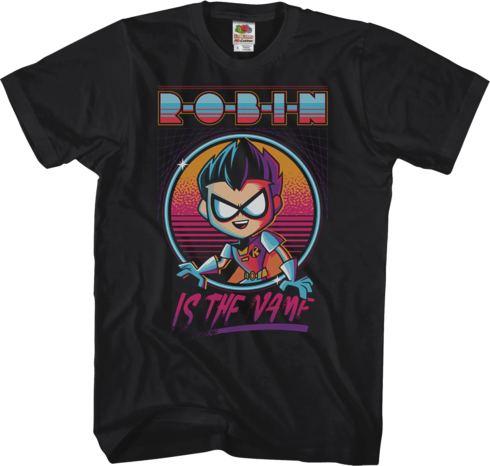Robin Is The Name Teen Titans Go T-Shirt