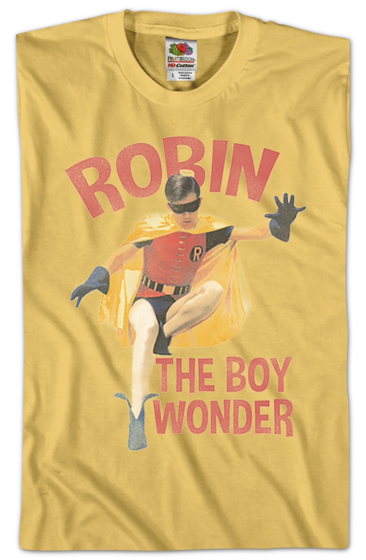 Robin The Boy Wonder Batman T-Shirt - Image 2