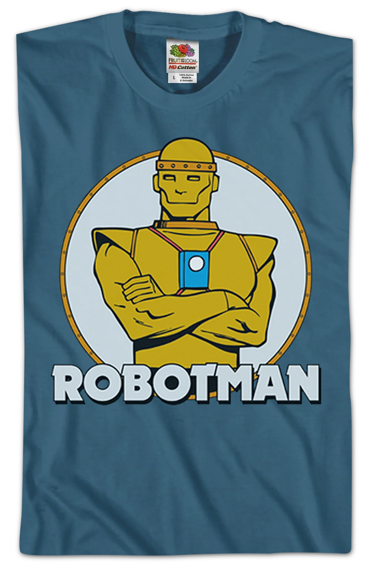 Robotman DC Comics T-Shirt - Image 2