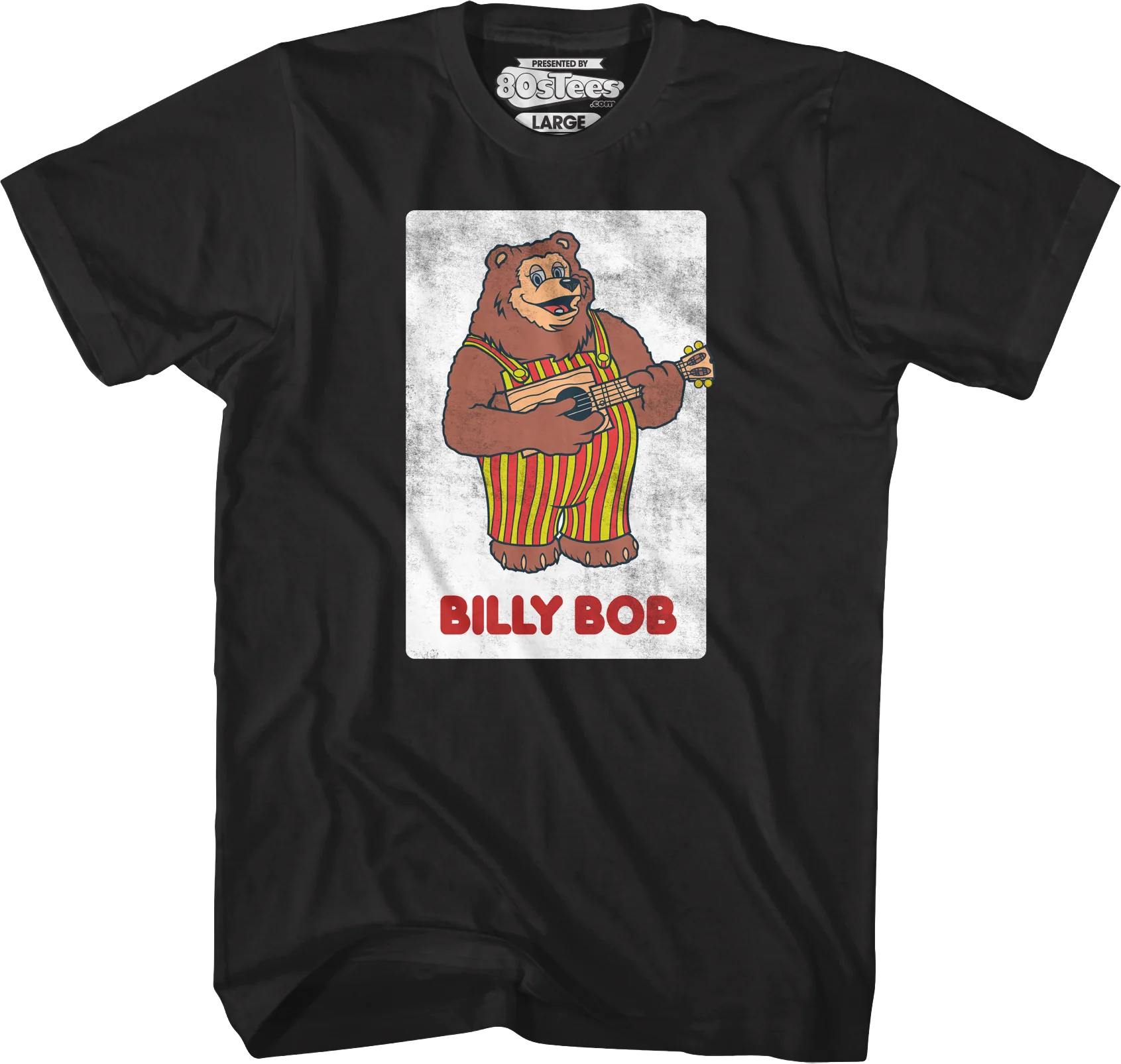Rock-afire Explosion Bandleader Billy Bob Showbiz Pizza Place T-Shirt