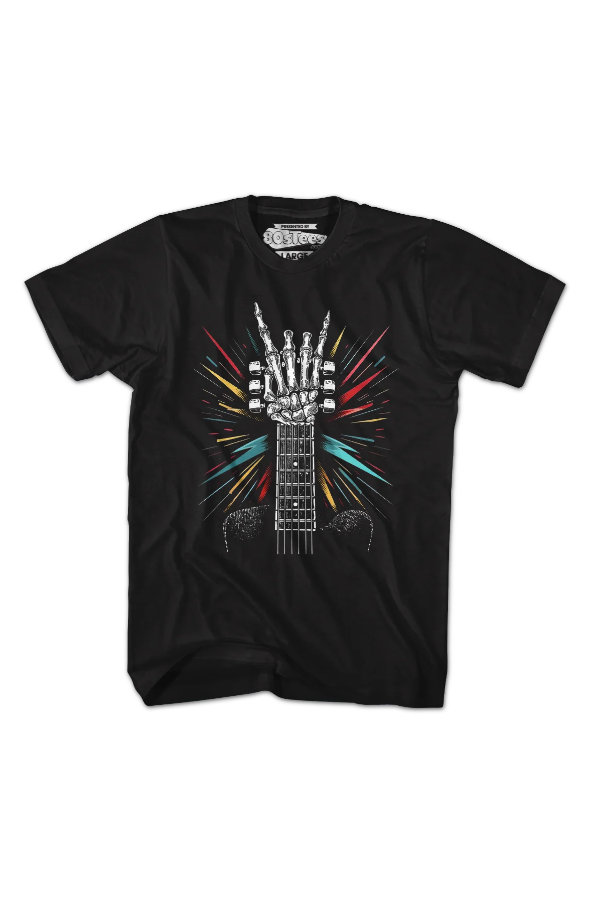 Rock Guitar T-Shirt - Image 2