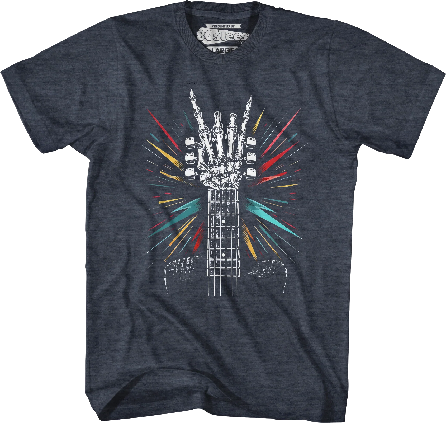 Rock Guitar T-Shirt - Image 3