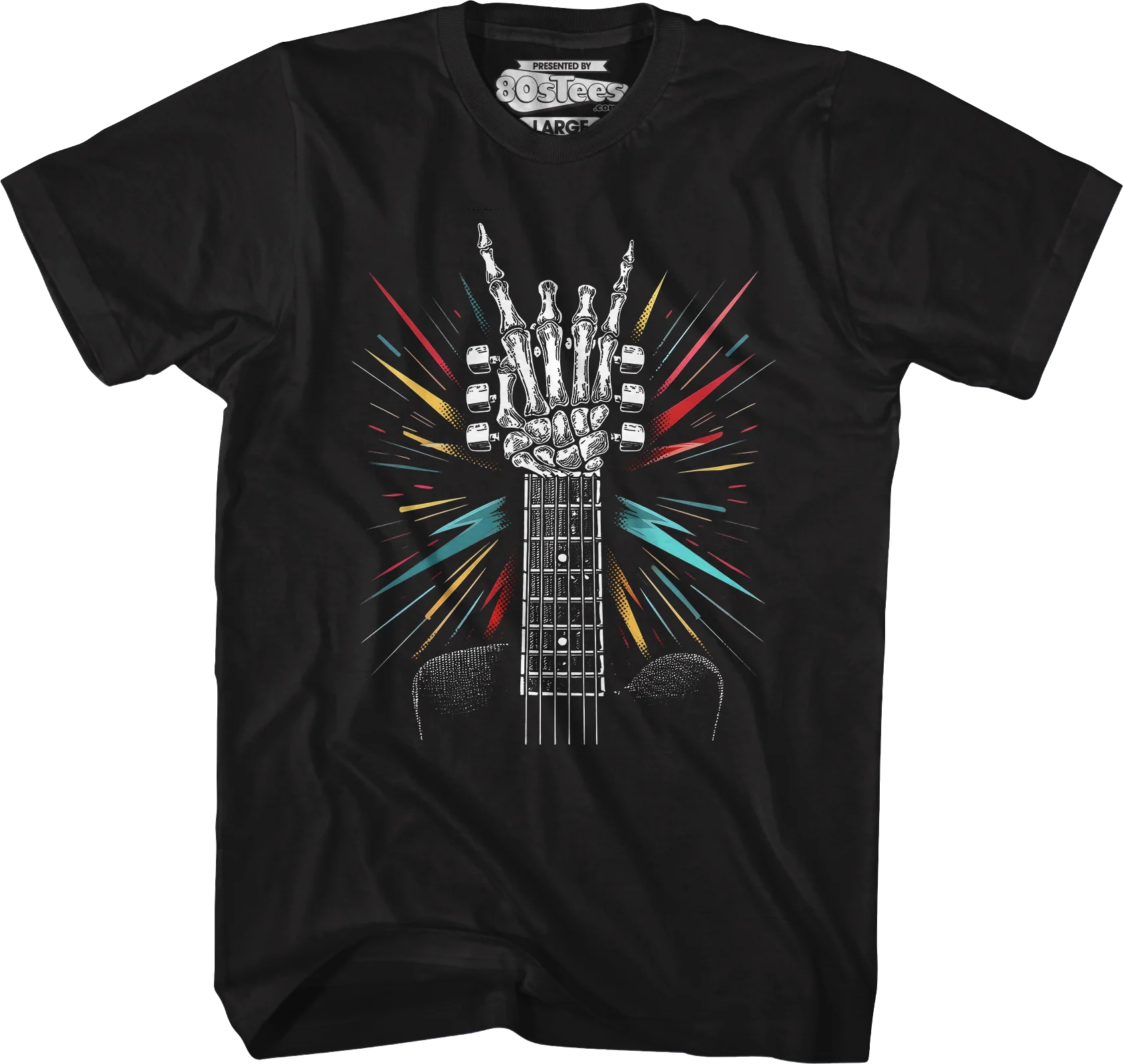 Rock Guitar T-Shirt - Image 4