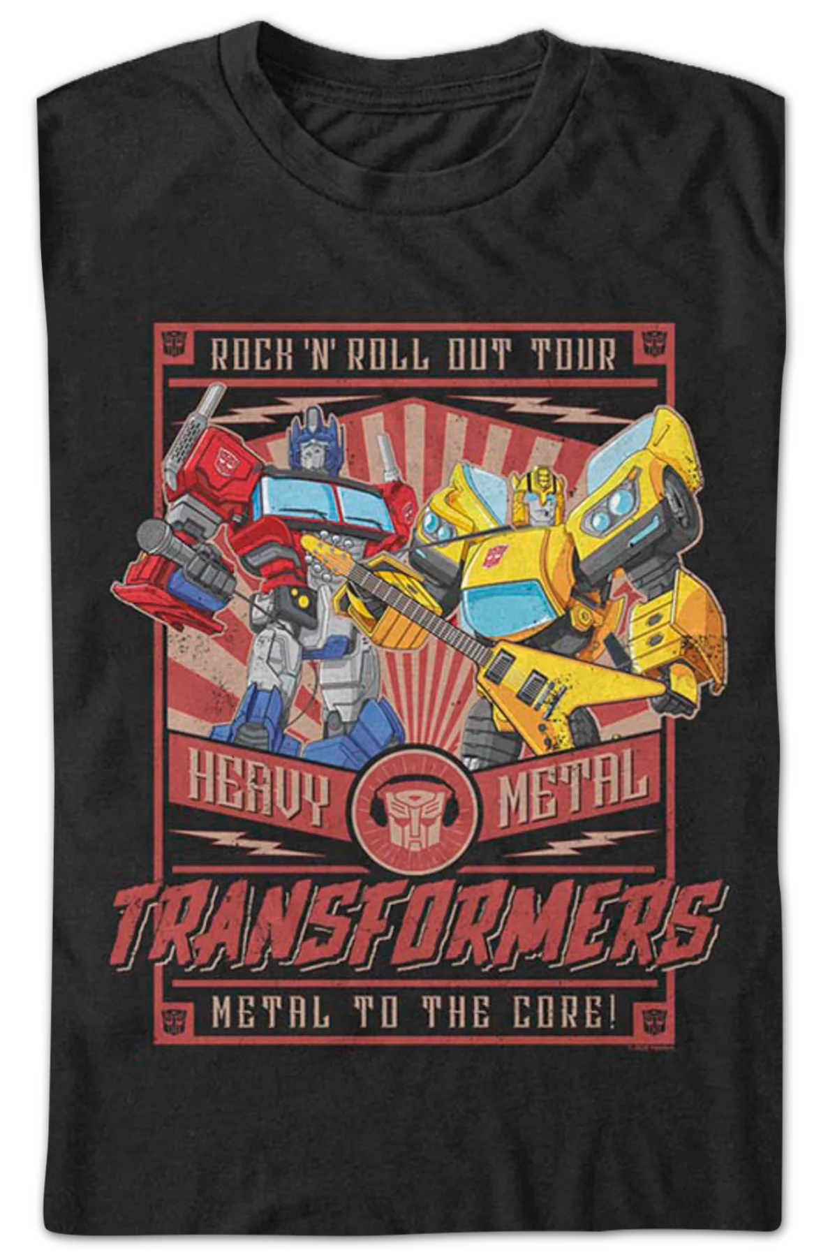 Rock 'N' Roll Out Tour Transformers T-Shirt - Image 2