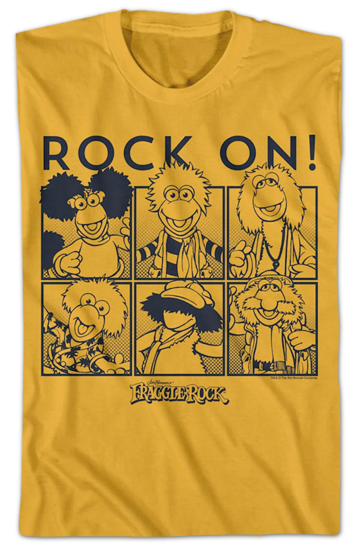Rock On Sketches Fraggle Rock T-Shirt - Image 2