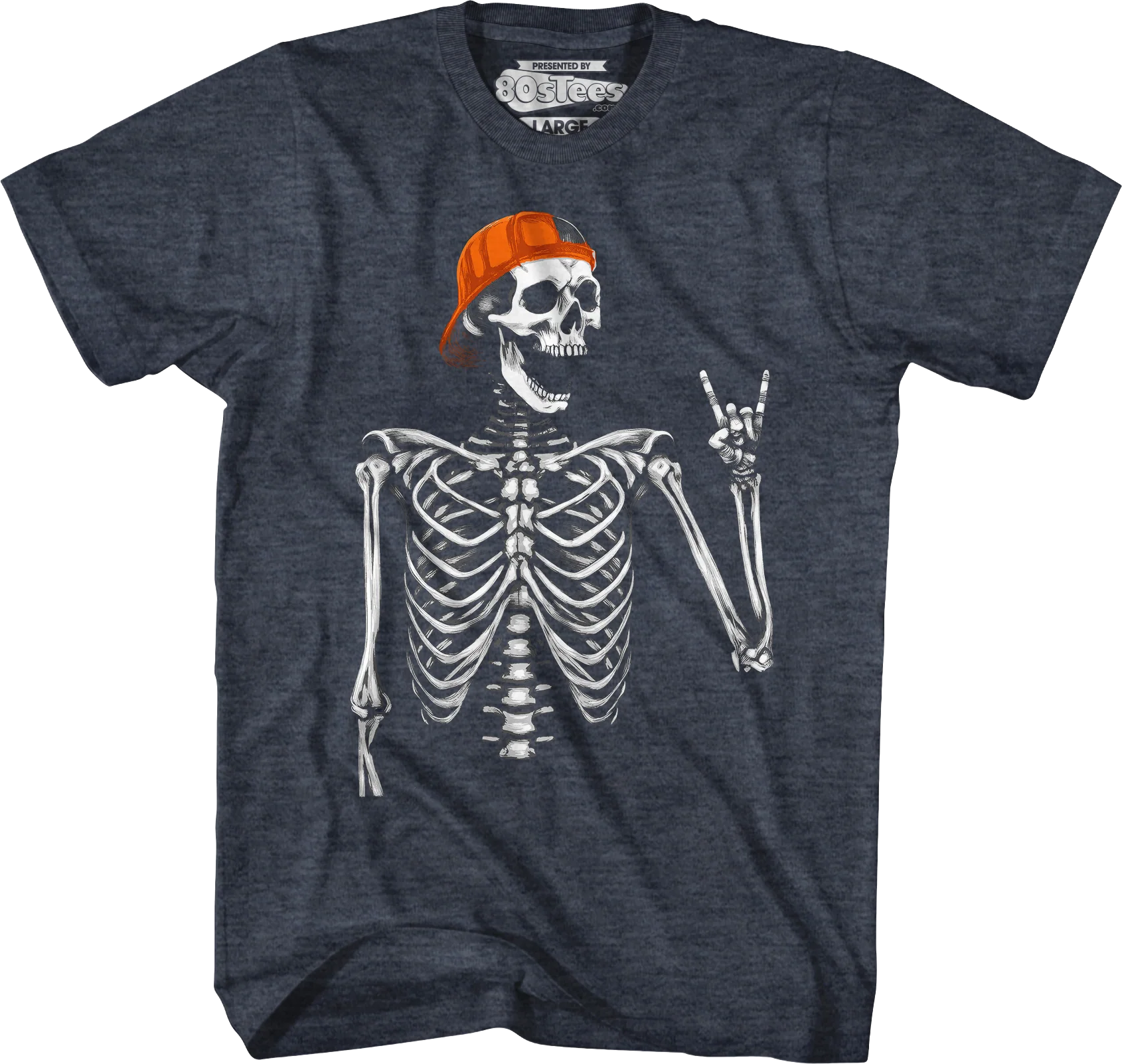 Rock & Roll Skeleton T-Shirt - Image 3