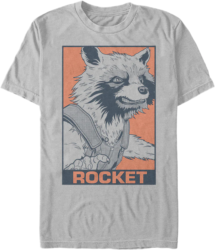 Rocket Raccoon Pop Art Avengers Endgame T-Shirt